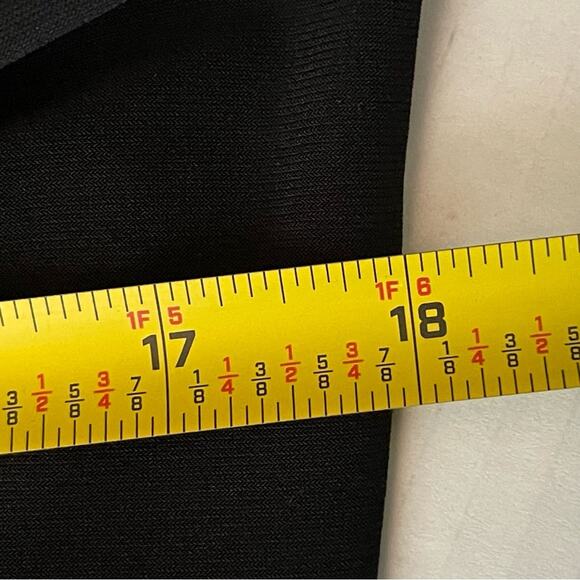 Morgan & Co Black Sheer Cutouts Feminine Party Event Occasion Maxi Dress Size 7 - Picture 14 of 15